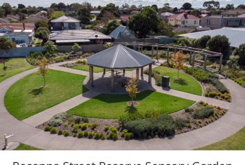 Rosanna Street Reserve Sensory Garden